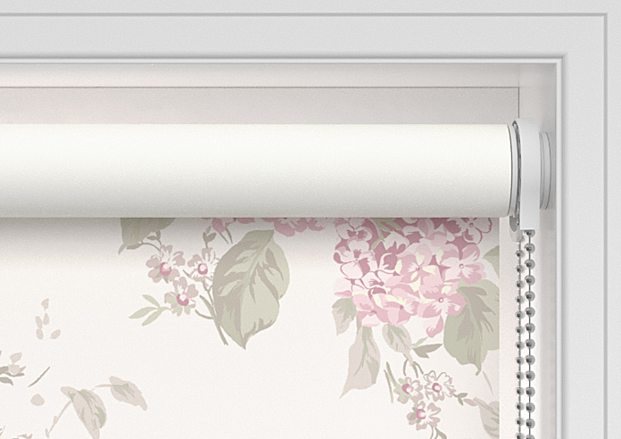 Shabby Chic by Rachel Ashwell Belle Hydrangea (Blackout), Powder Pink - Twist&Fit Roller Blind - Image 10